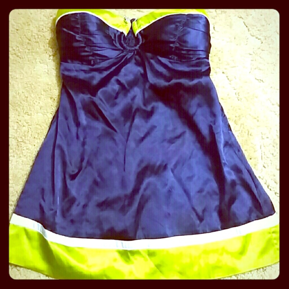 Silk Tube Top W/Snake Charm in Middle